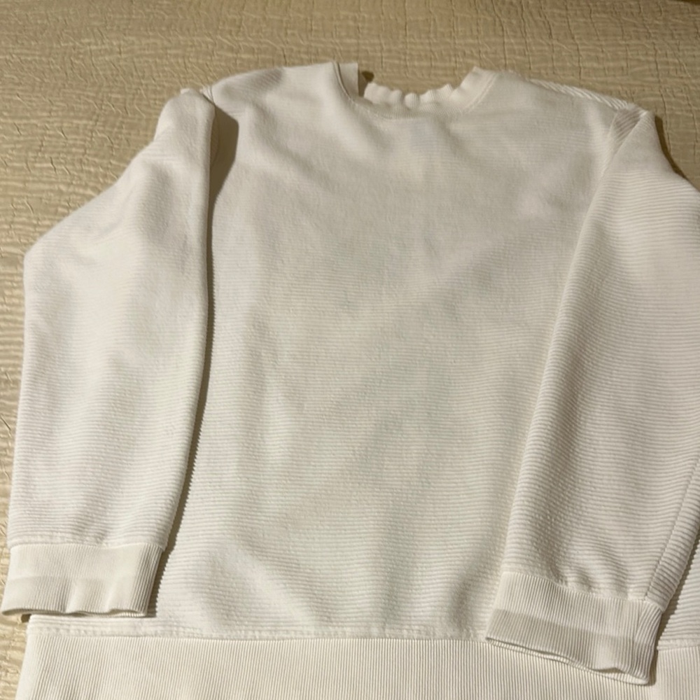 Men's White Sweater